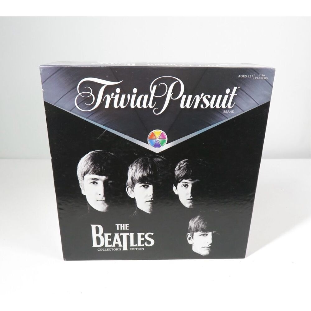 Trivial Pursuit Beatles Collector’s Edition Board Trivia Game